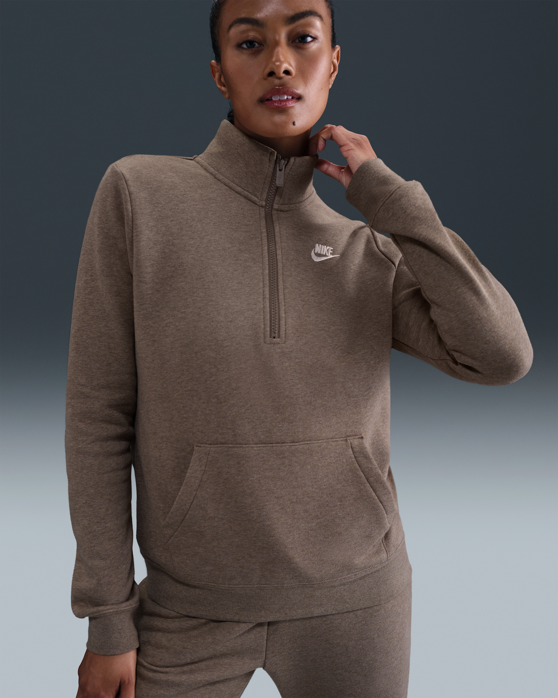 Nike Sportswear Club Fleece Women's 1/2-Zip Sweatshirt. Nike.com